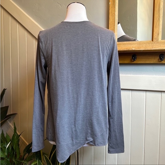 Lululemon Sweetest Day Long Sleeve *Tencel Heathered Titanium - Picture 5 of 15